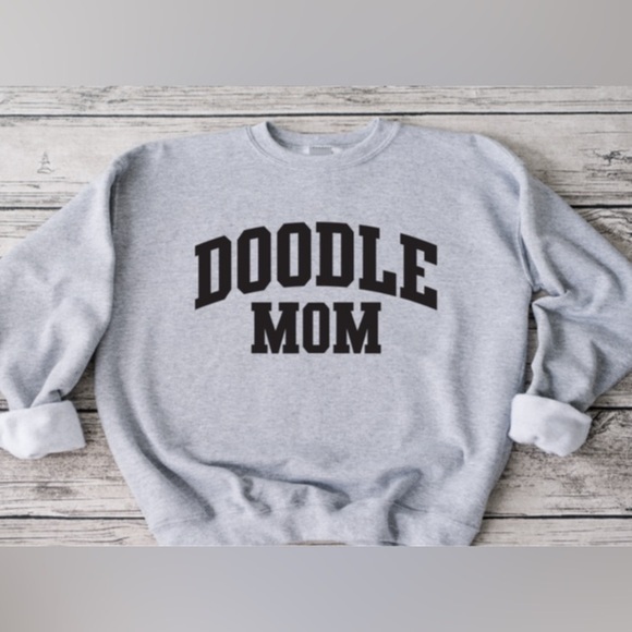 Gildan Tops - Doodle Mom Crewneck